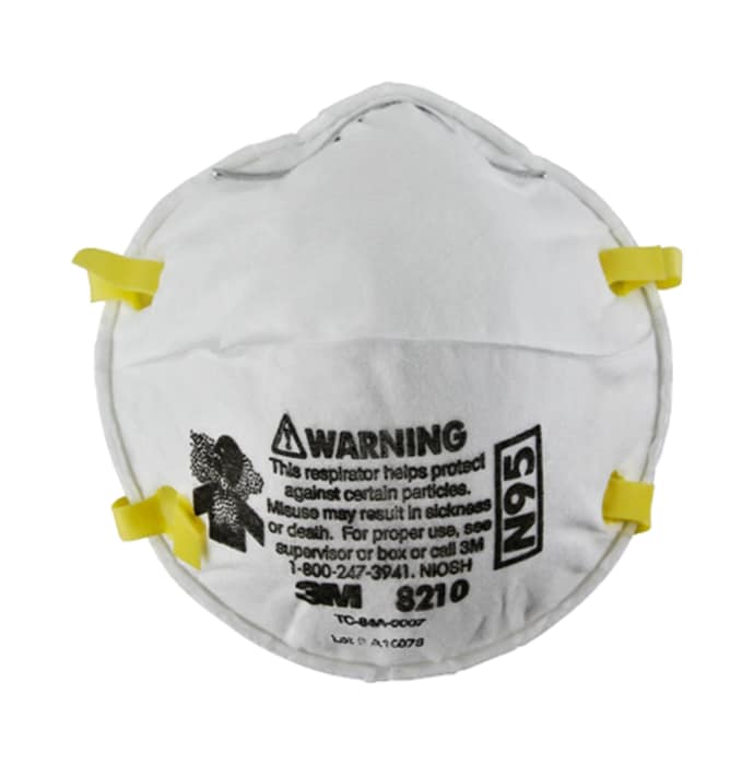 3m n95 8210 particulate respirator mask